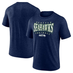 Seattle Seahawks Divided Warp Tri-Blend T-Shirt