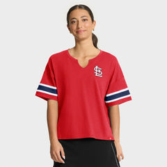St. Louis Cardinals Fanatics Women's Curl Route T-Shirt | MLB Sale