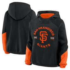 San Francisco Giants Fanatics Women's Oversized Time to Win Pullover Hoodie | MLB New
