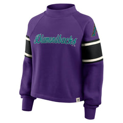 Arizona Diamondbacks Fanatics Women's Oversized Toss Sweep Raglan Pullover Sweatshirt | MLB For sale