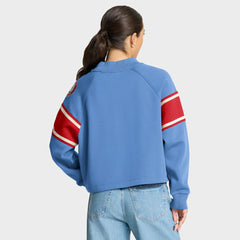 St. Louis Cardinals Fanatics Women's Oversized Toss Sweep Raglan Pullover Sweatshirt | MLB Shop