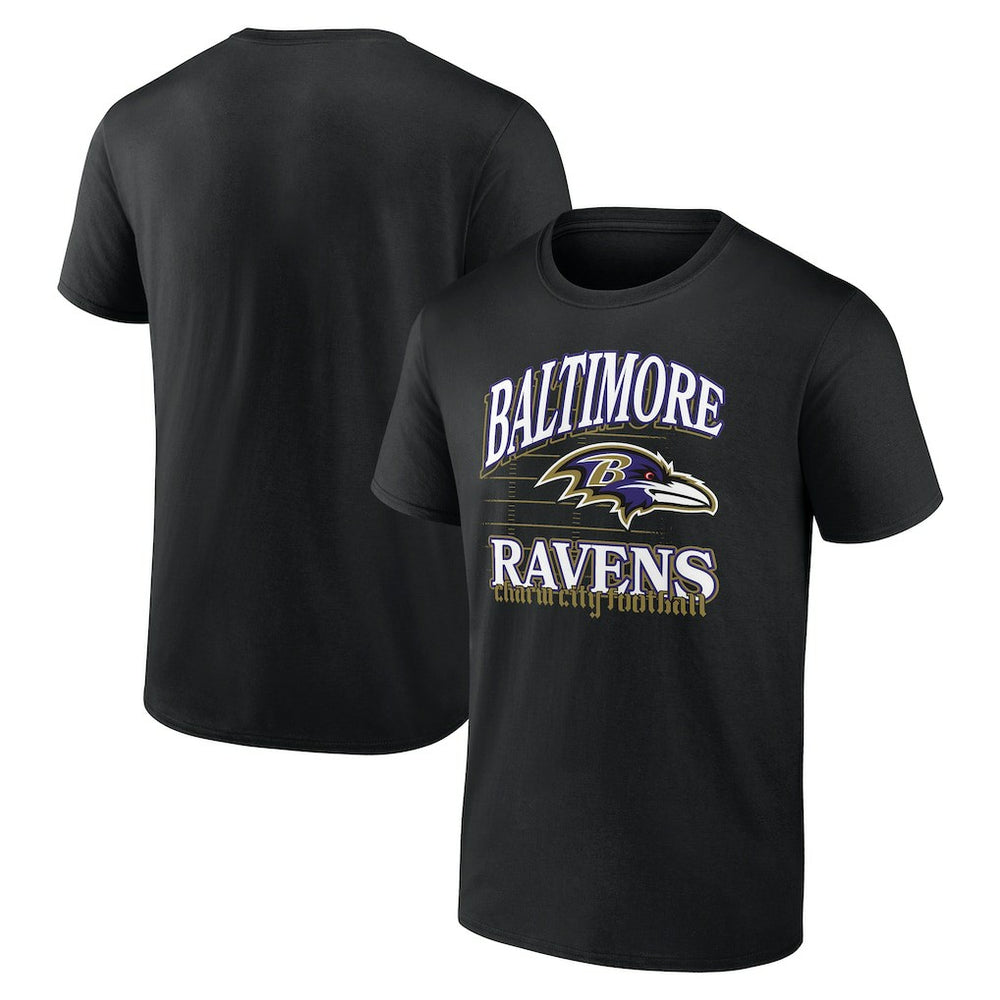 Baltimore Ravens Retro Gridiron T-Shirt