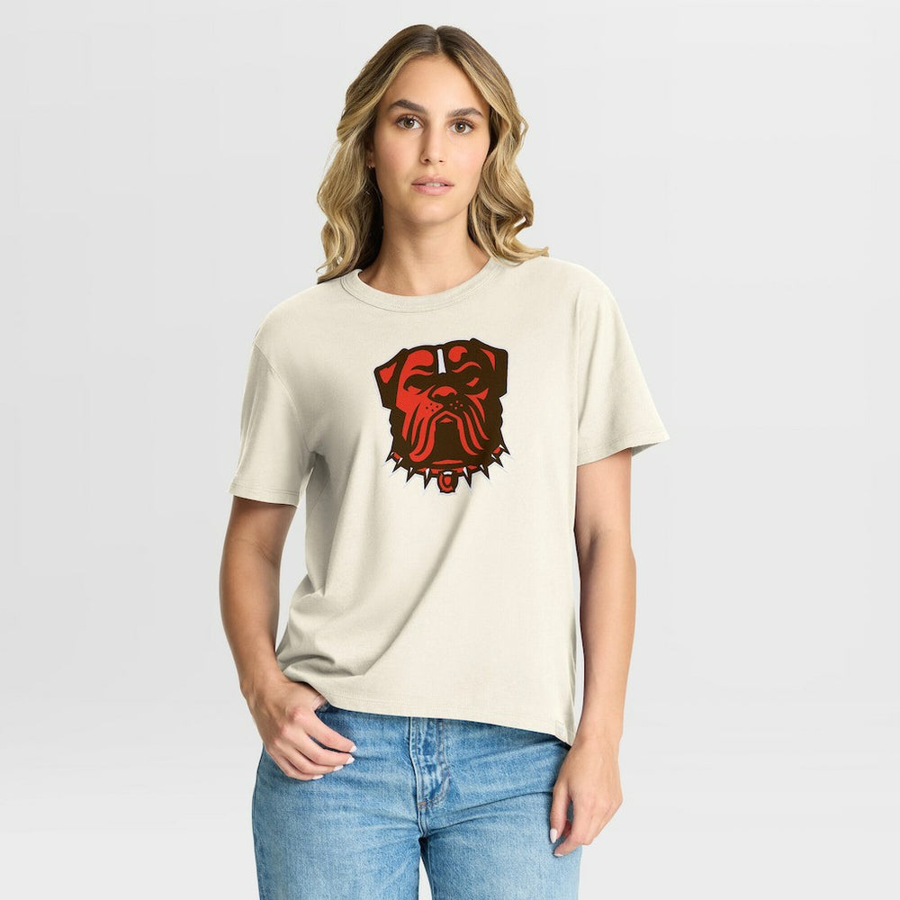 Cleveland Browns Fanatics Women's Dove Legacy T-Shirt