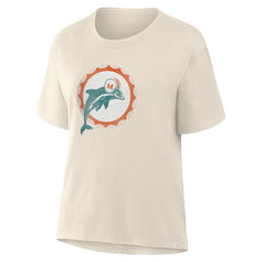Miami Dolphins Fanatics Women's Dove Legacy T-Shirt