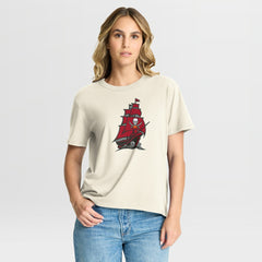Tampa Bay Buccaneers Fanatics Women's Dove Legacy T-Shirt