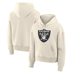 Las Vegas Raiders Fanatics Women's Dove Legacy Pullover Hoodie