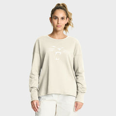Carolina Panthers Fanatics Women's Dove Legacy Long Sleeve T-Shirt