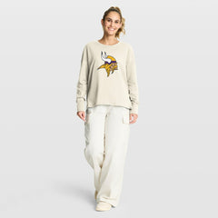 Minnesota Vikings Fanatics Women's Dove Legacy Long Sleeve T-Shirt