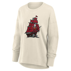 Tampa Bay Buccaneers Fanatics Women's Dove Legacy Long Sleeve T-Shirt
