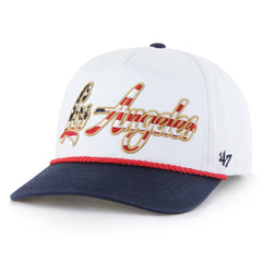 Los Angeles Dodgers '47 Patriotic Overhand Hitch Adjustable Hat | MLB Discount
