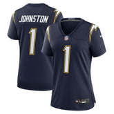 Los Angeles Chargers Nike Quentin Johnston Women's Alternate Super Chargers Game Jersey