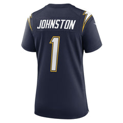 Los Angeles Chargers Nike Quentin Johnston Women's Alternate Super Chargers Game Jersey