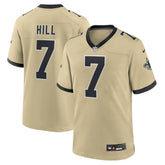 New Orleans Saints Nike Taysom Hill Gameday Golds Alternate Game Player Jersey