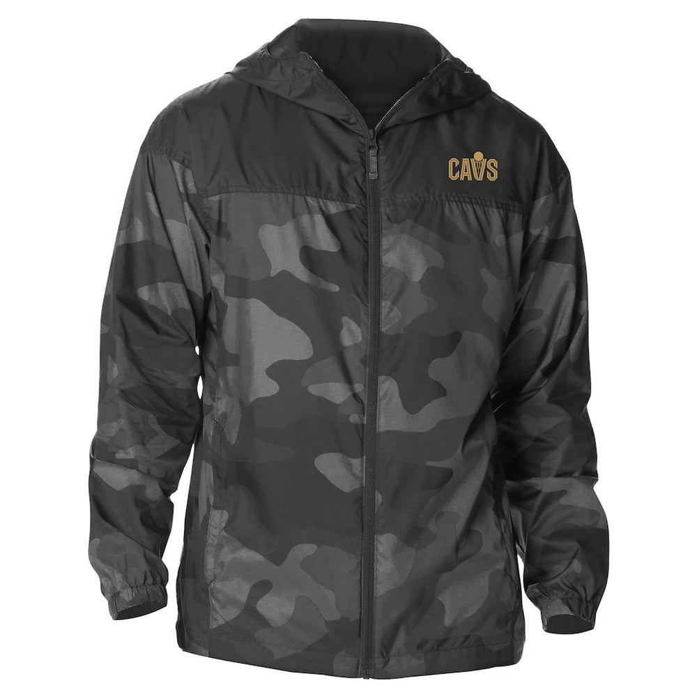 Cleveland Cavaliers Camo Flash Challenger Windbreaker Full-Zip Jacket sale New