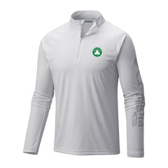 Boston Celtics Terminal Tackle Raglan Omni-Shade Quarter-Zip Jacket Outlet