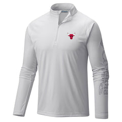 Chicago Bulls Terminal Tackle Raglan Omni-Shade Quarter-Zip Jacket Discount