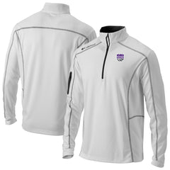 Sacramento Kings Omni-Wick Shotgun Quarter-Zip Pullover New