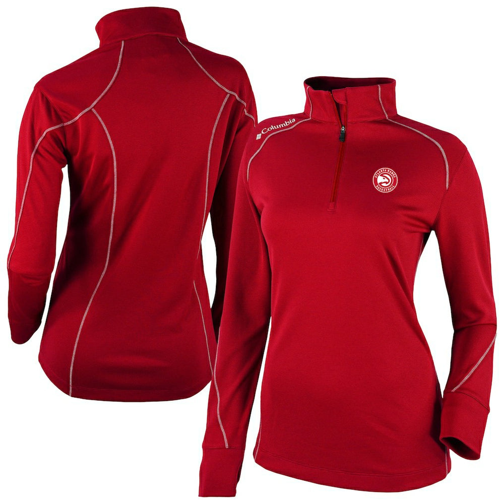 Atlanta Hawks Women's Omni-Wick Shotgun 2.0 Quarter-Zip Pullover Top On Sale