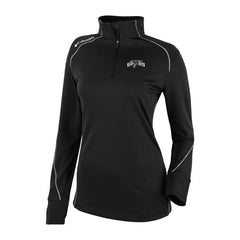 San Antonio Spurs Women's Omni-Wick Shotgun 2.0 Quarter-Zip Pullover Top New