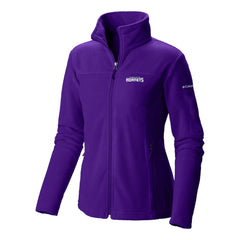 Charlotte Hornets Women's Give & Go II Fleece Full-Zip Jacket New