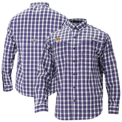 Los Angeles Lakers Super Tamiami Omni-Shade Long Sleeve Button-Down Shirt Online