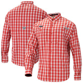 New Orleans Pelicans Super Tamiami Omni-Shade Long Sleeve Button-Down Shirt On Sale