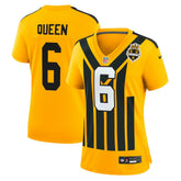 Pittsburgh Steelers Nike Patrick Queen Women's Alternate 1933 Throwback Game Jersey