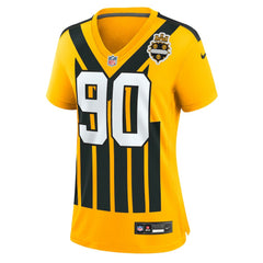 Pittsburgh Steelers Nike T.J. Watt Women's Alternate 1933 Throwback Game Jersey