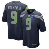 Seattle Seahawks Nike Kenneth Walker III 50th Season Game Jersey