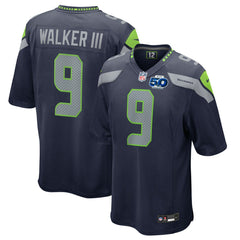 Seattle Seahawks Nike Kenneth Walker III 50th Season Game Jersey
