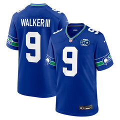 Seattle Seahawks Nike Kenneth Walker III Alternate 50th Season Game Jersey