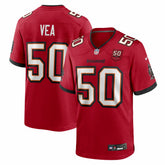 Tampa Bay Buccaneers Nike Vita Vea 50th Season Team Game Jersey