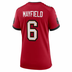 Tampa Bay Buccaneers Nike Baker Mayfield Women's 50th Season Team Game Jersey
