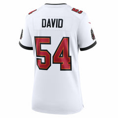 Tampa Bay Buccaneers Nike Lavonte David Women's 50th Anniversary White Game Jersey