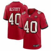 Tampa Bay Buccaneers Nike Mike Alstott 50th Season Team Game Jersey