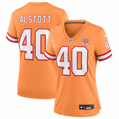 Tampa Bay Buccaneers Nike Mike Alstott Women's 50th Season Game Jersey
