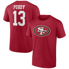 San Francisco 49ers Brock Purdy Player Icon T-Shirt