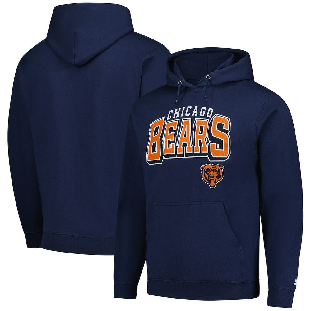 Chicago Bears Starter Vintage Pullover Hoodie