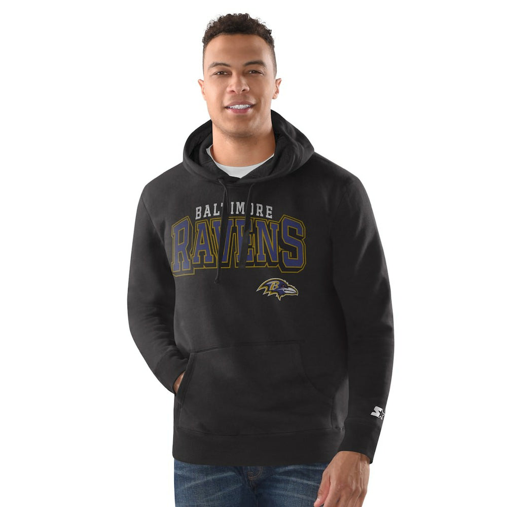 Baltimore Ravens Starter Vintage Pullover Hoodie