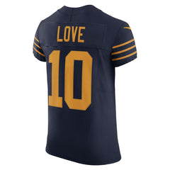 Green Bay Packers Nike Jordan Love The 1923 Classic Vapor F.U.S.E. Elite Jersey