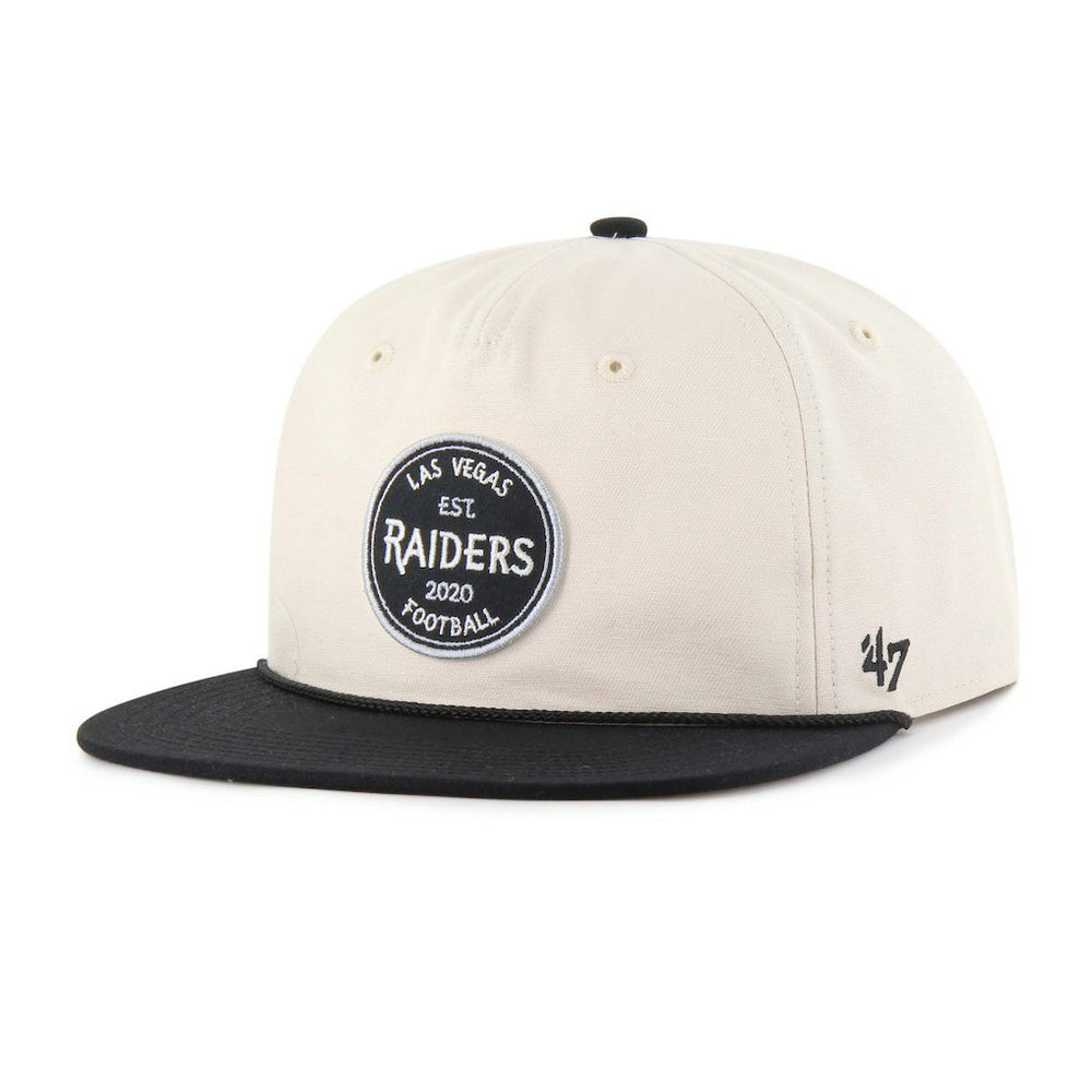 Las Vegas Raiders 47 brand '47 Payson Captain Adjustable Hat