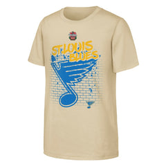 St. Louis Blues Youth 2025 NHL Winter Classic Street Art T-Shirt Sale