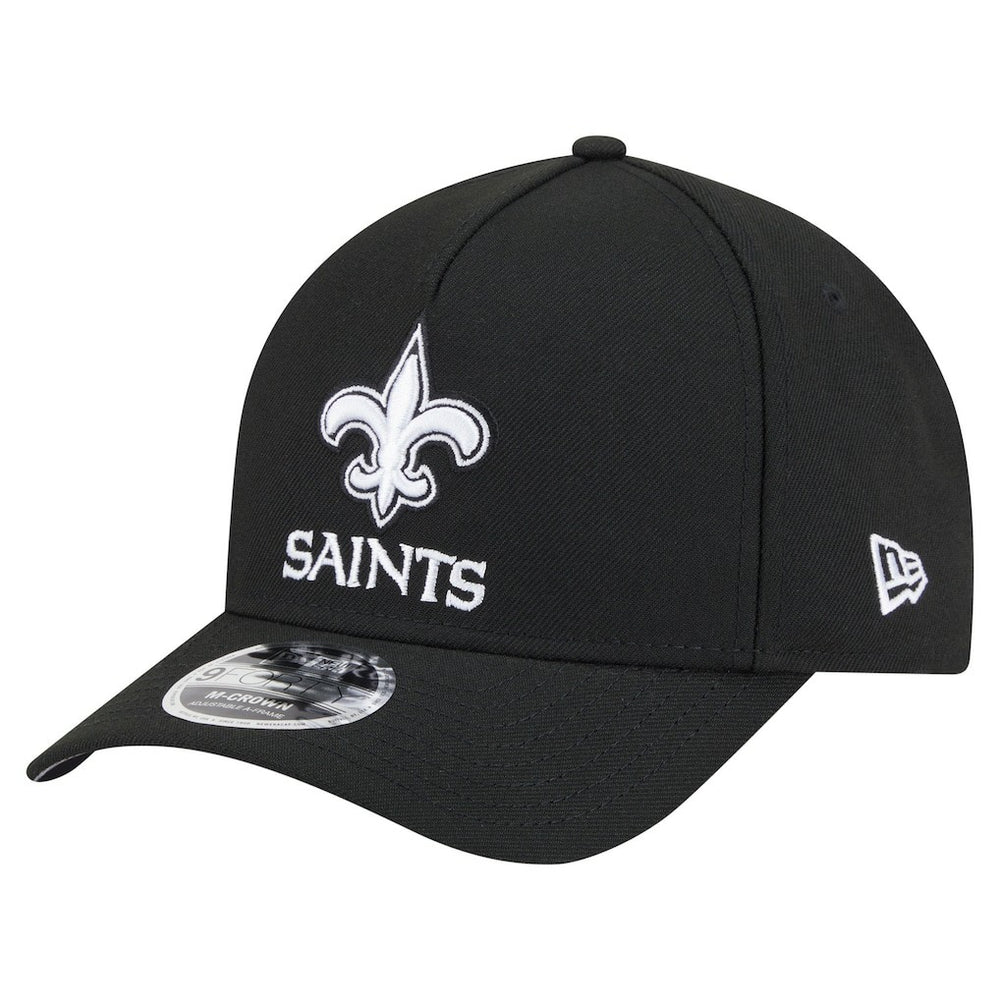 New Orleans Saints New Era Team Collection 9FORTY M-Crown A-Frame Adjustable Hat