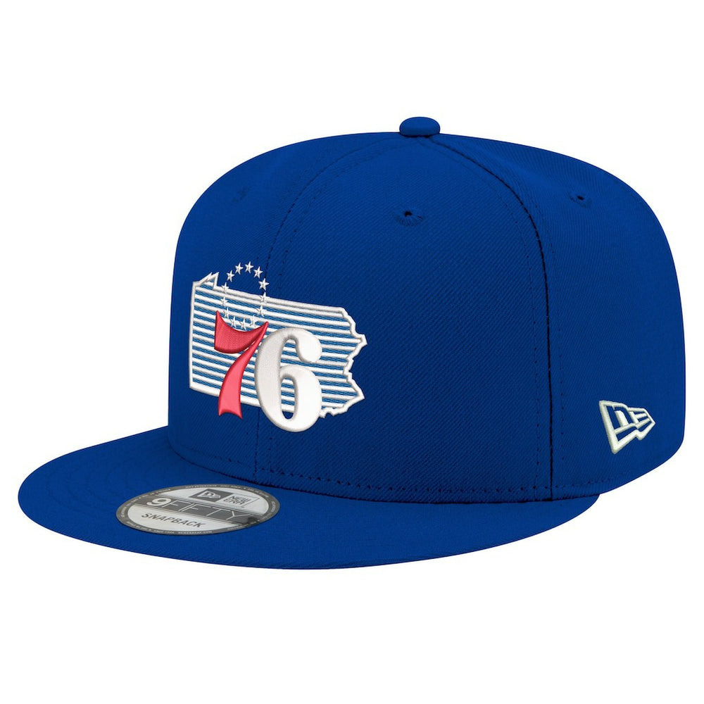 Philadelphia 76ers State Pride 9FIFTY Snapback Hat On Sale