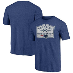 New England Patriots Hot Route Tri-Blend T-Shirt