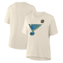 St. Louis Blues Fanatics Women's 2025 Winter Classic Primary Logo T-Shirt Sale