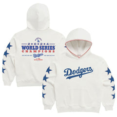 Los Angeles Dodgers Madhappy 2024 World Series Champions Star Pullover Hoodie | MLB New