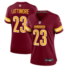 Washington Commanders Nike Marshon Lattimore Women's Team Game Jersey