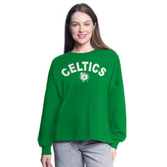 Boston Celtics G-III 4Her by Carl Banks Women's Athletic Pullover Sweatshirt On Sale