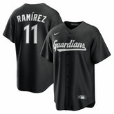 José Ramírez Cleveland Guardians Replica Player Jersey - Black